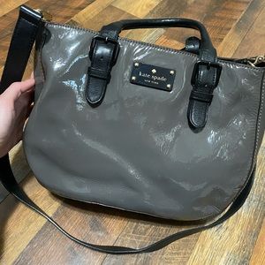 Kate Spade black & dark grey purse